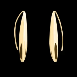 Boucles d'oreilles Pendantes Femme ENTASIS Acier Doré