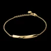 Bracelet Chaîne Femme ENTASIS Acier Doré