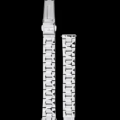 Bracelet Femme Acier Argenté 12 MM Boucle Argenté
