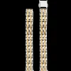 Bracelet Femme Acier Bicolore 10 MM