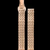 Bracelet Femme Acier Doré-rose 12 MM
