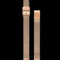Bracelet Femme Acier milanais Doré-rose 10 MM