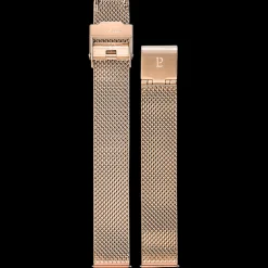 Bracelet Femme Acier milanais Doré-rose 14 MM