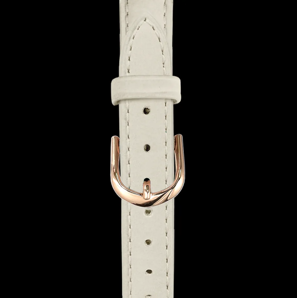 Bracelet Femme Cuir Beige 12 MM