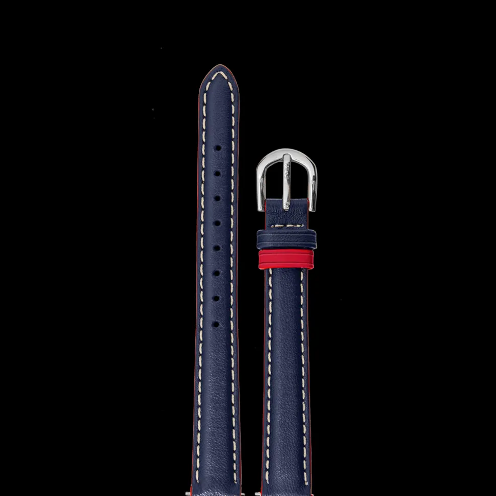 Bracelet Femme Cuir Bleu 12 MM