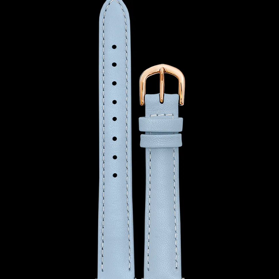 Bracelet Femme Cuir Bleu 14 MM