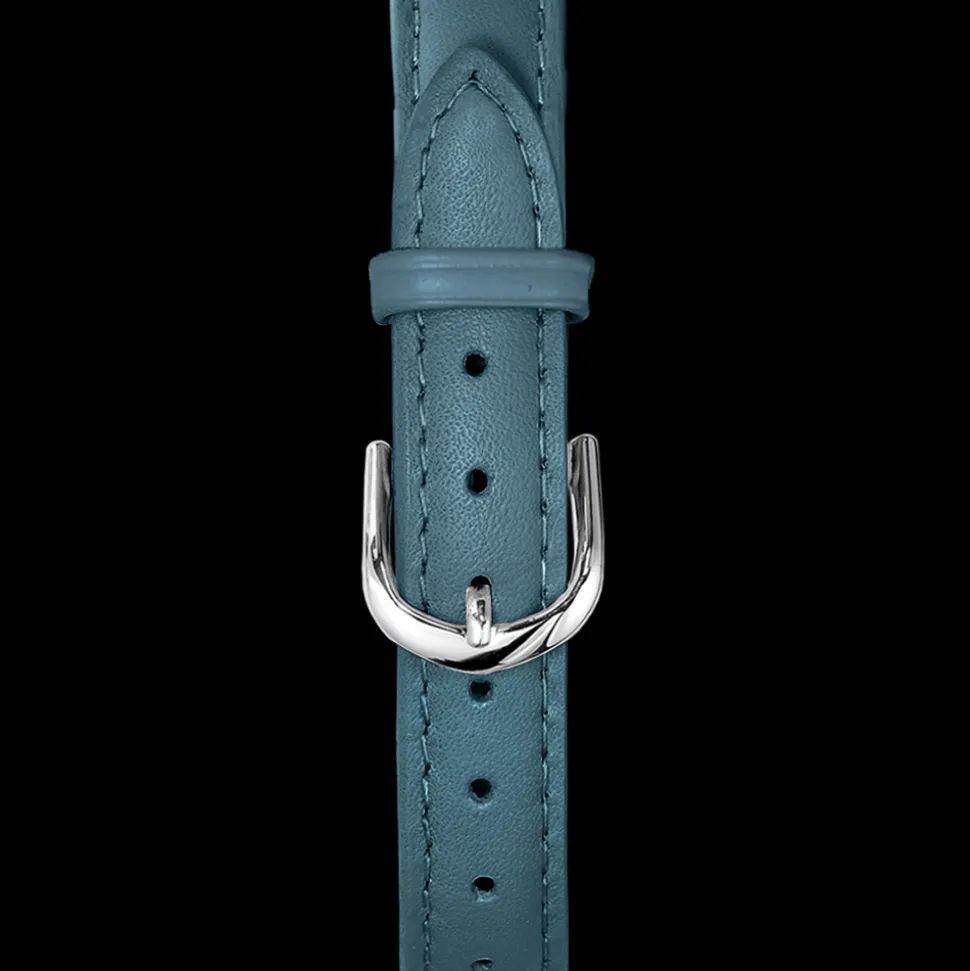 Bracelet Femme Cuir Bleu 12 MM