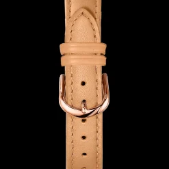Bracelet Femme Cuir Camel 16 MM