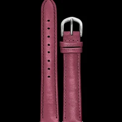 Bracelet Femme Cuir Framboise 16 MM