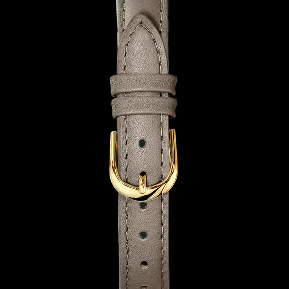 Bracelet Femme Cuir Gris 12 MM