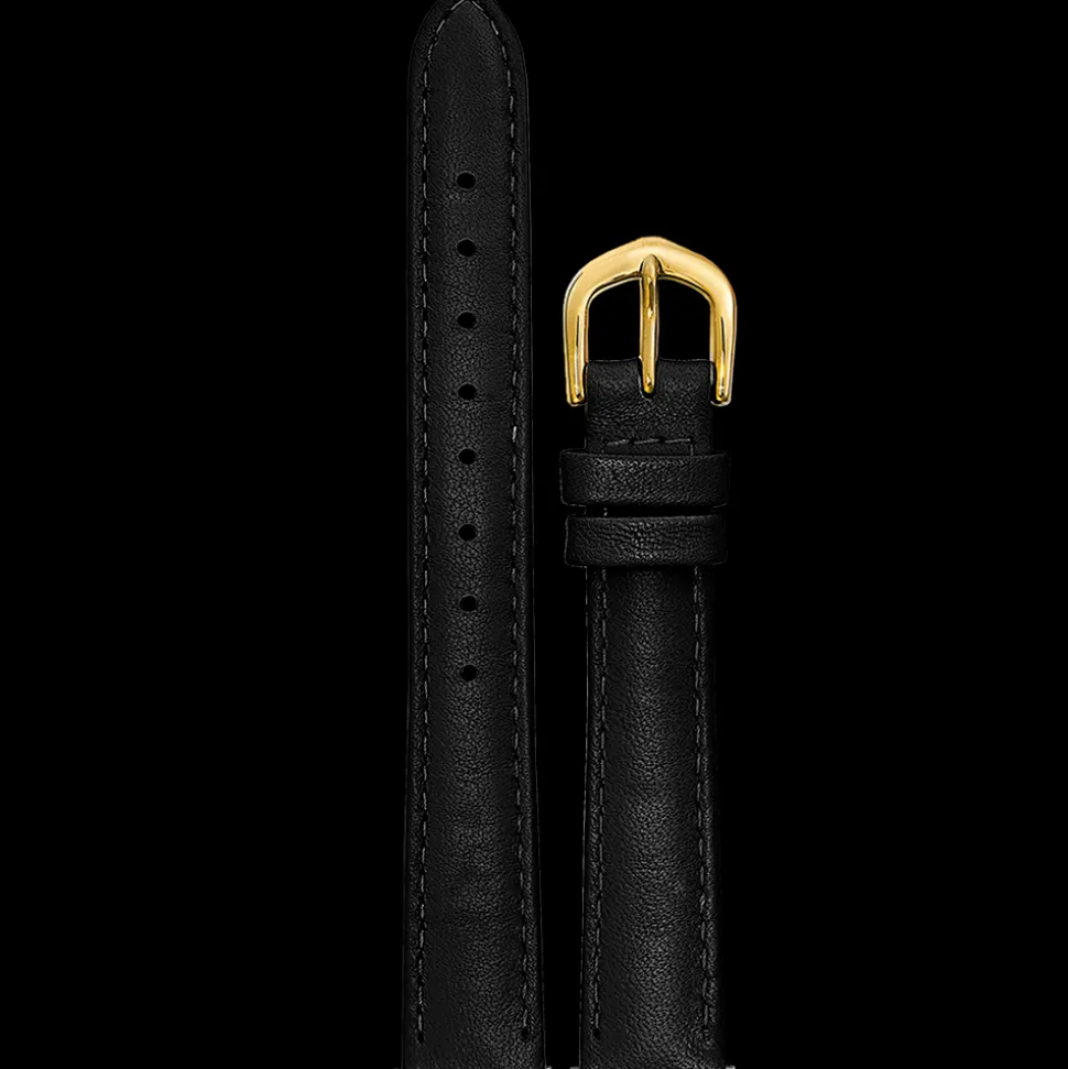 Bracelet Femme Cuir Noir 14 MM