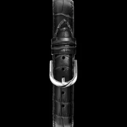 Bracelet Femme Cuir Noir 12 MM