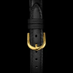Bracelet Femme Cuir Noir 12 MM