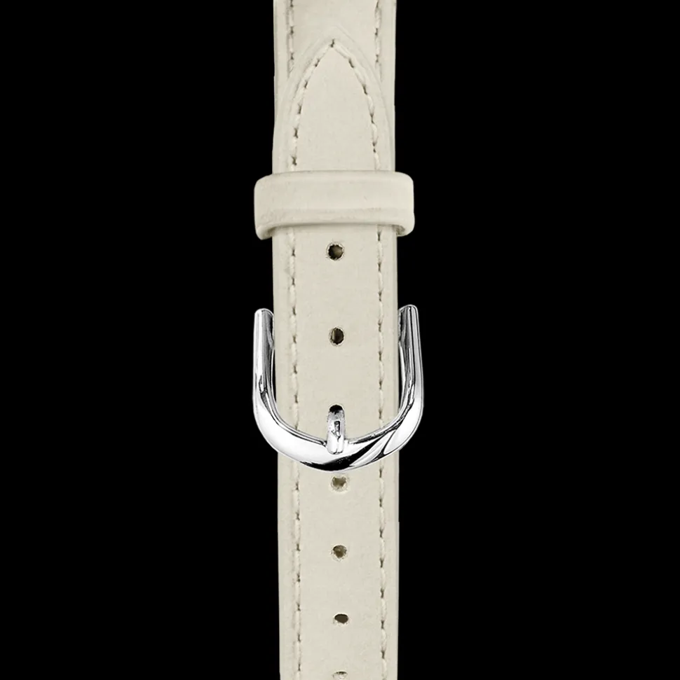 Bracelet Femme Cuir Nubuck Beige 12 MM
