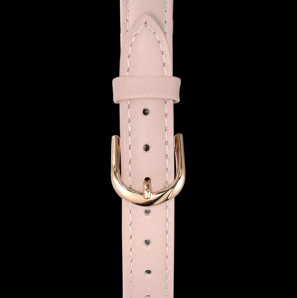 Bracelet Femme Cuir Rose 12 MM