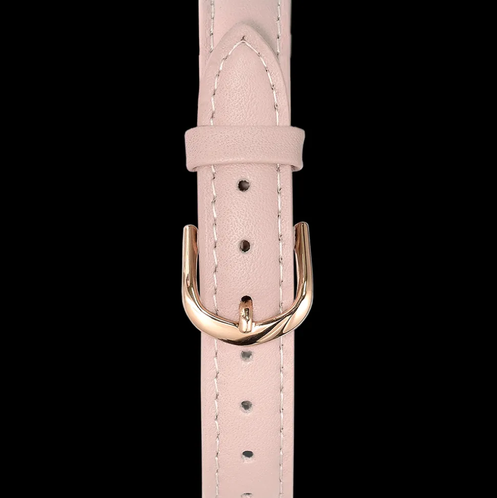 Bracelet Femme Cuir Rose 14 MM