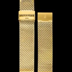 Bracelet Homme Acier milanais Doré 22 MM