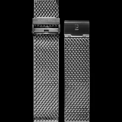 Bracelet Homme Acier milanais Noir 22 MM