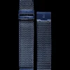 Bracelet Homme Acier milanais Bleu 22 MM