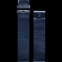 Bracelet Homme Acier milanais Bleu 20 MM