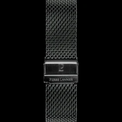 Bracelet Homme Acier milanais Noir 20 MM