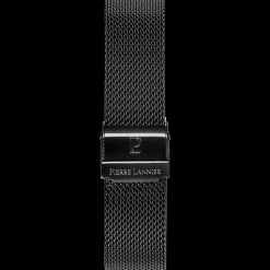 Bracelet Homme Acier milanais Noir 18 MM