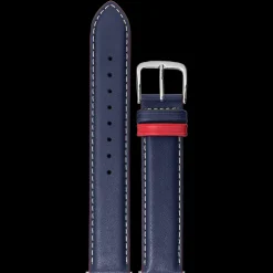 Bracelet Homme Cuir Bleu 18 MM