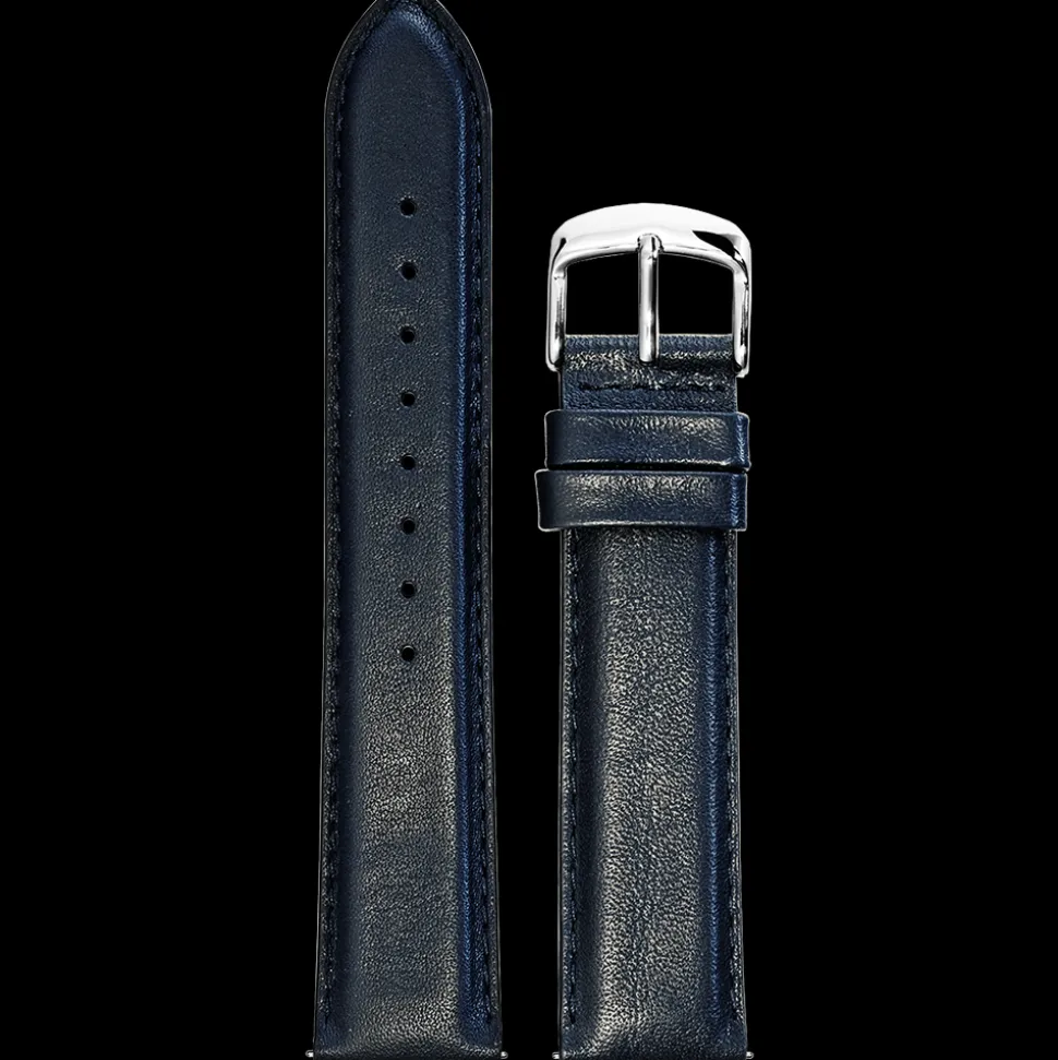 Bracelet Homme Cuir Bleu 20 MM