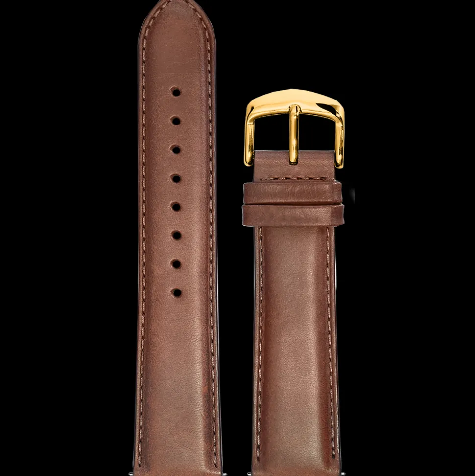 Bracelet Homme Cuir Brun 22 MM