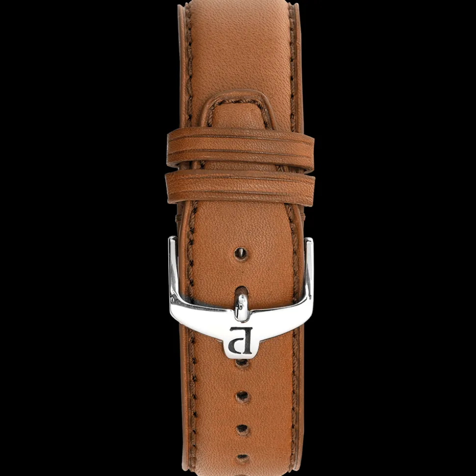 Bracelet Homme Cuir Brun 22 MM