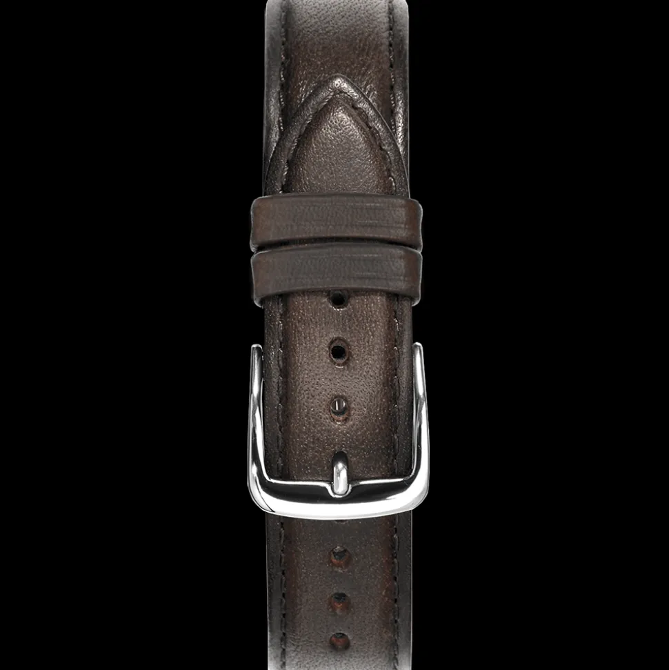Bracelet Homme Cuir Brun 18 MM