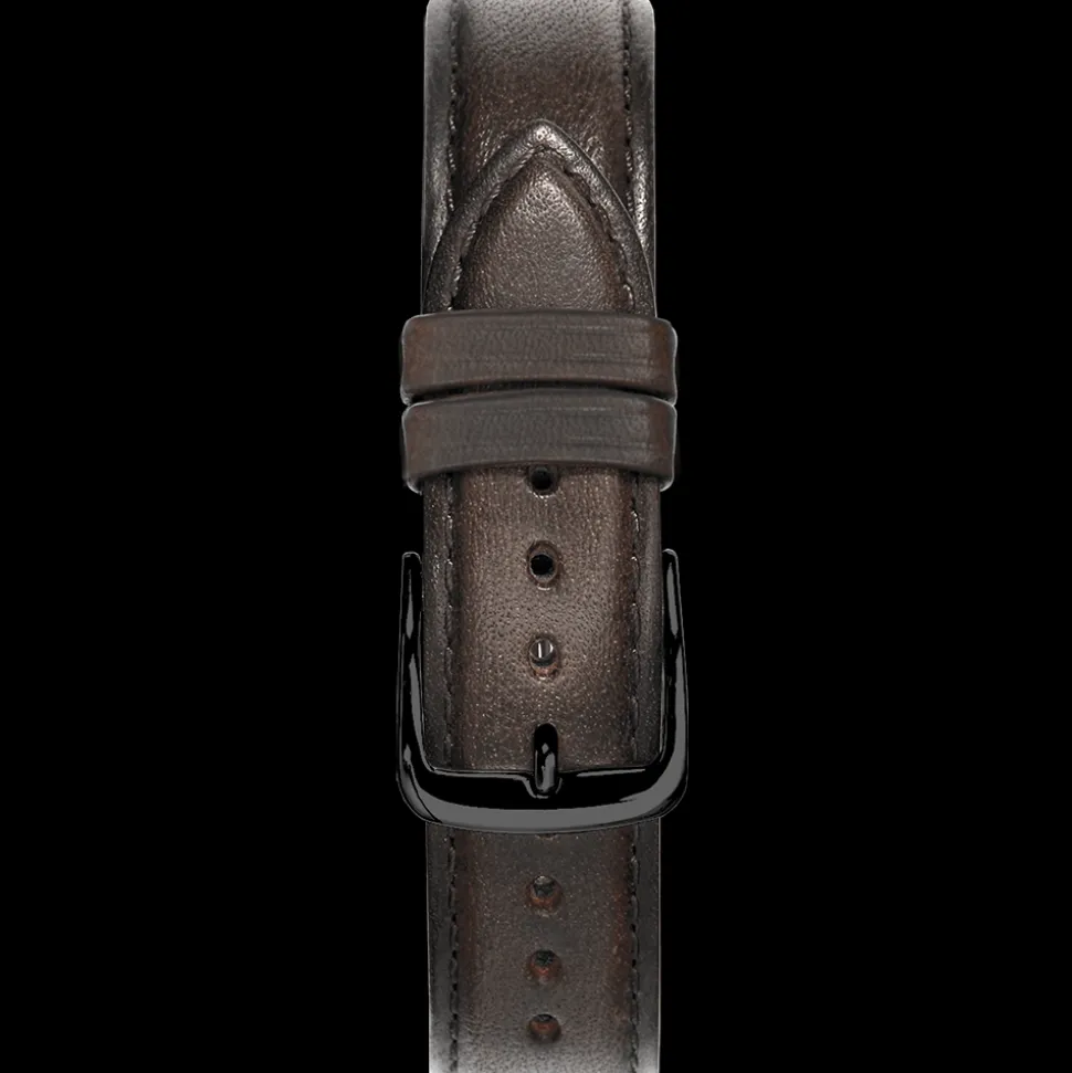 Bracelet Homme Cuir Brun 18 MM