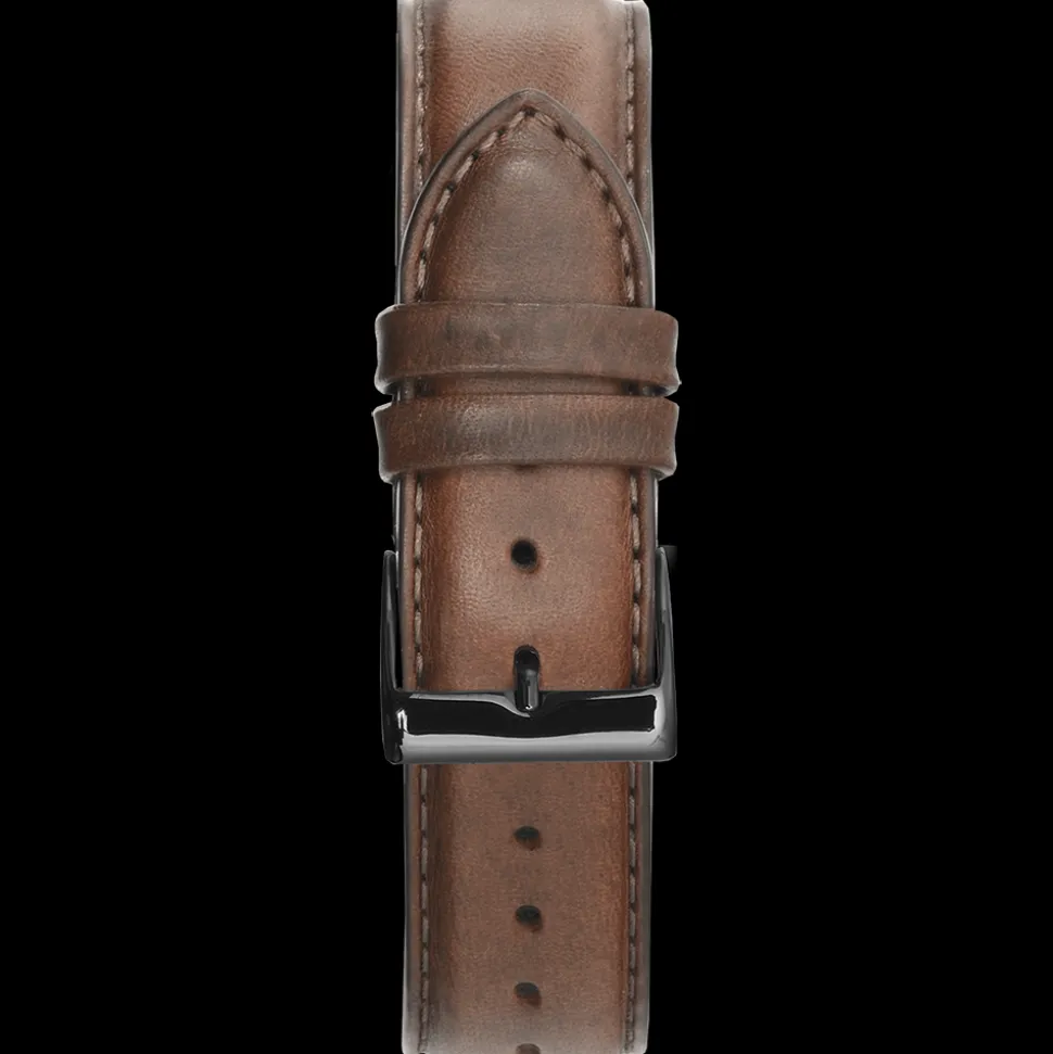 Bracelet Homme Cuir Brun 20 MM