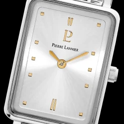Coffret Femme ARIANE Cadran Argenté Bracelet Acier Argenté