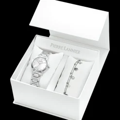 Coffret Femme GALIERA Argenté Cadran Argenté Bracelet Acier Argenté 14 MM