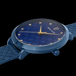 Coffret Femme GRACE Cadran Bleu Bracelet Acier milanais Bleu