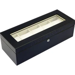 Coffret Rangement Noir 5 Montres