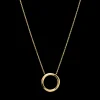 Collier Chaîne Femme ENTASIS Acier Doré