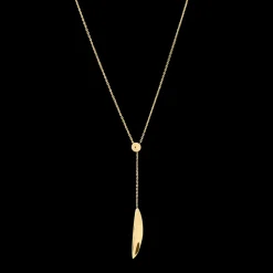 Collier Sautoir Femme ENTASIS Acier Doré