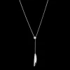 Collier Sautoir Femme ENTASIS Acier Argenté