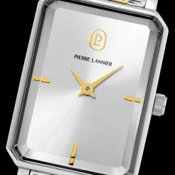 Montre Femme ARIANE Argenté Cadran Argenté Bracelet Acier Bicolore 12 MM