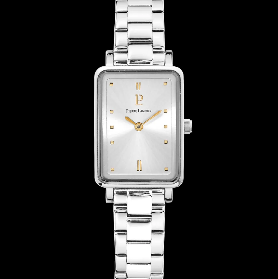 Montre Femme ARIANE Cadran Argenté Bracelet Acier Argenté
