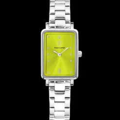 Montre Femme ARIANE Cadran Vert Bracelet Acier Argenté