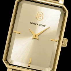 Montre Femme ARIANE  Cadran Doré Bracelet Acier milanais Doré 12 MM
