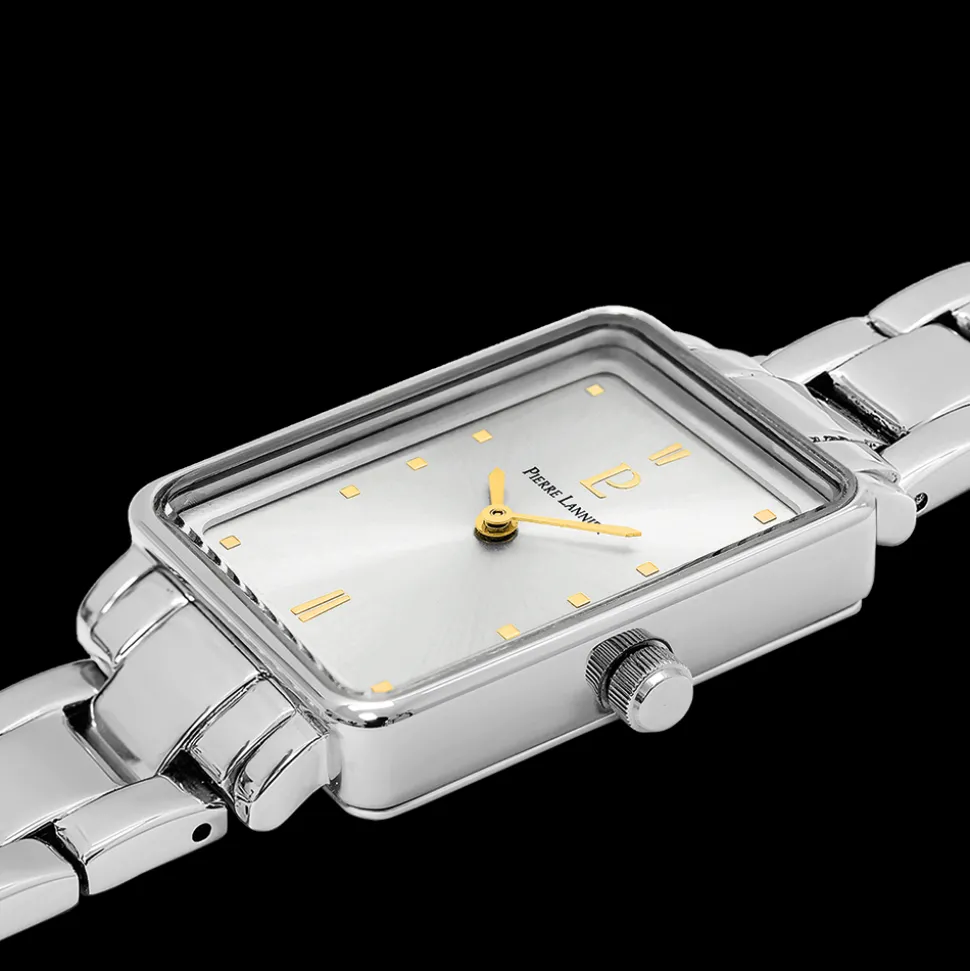 Montre Femme ARIANE Cadran Argenté Bracelet Acier Argenté