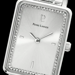 Montre Femme ARIANE Cadran Argenté Bracelet Acier Argenté