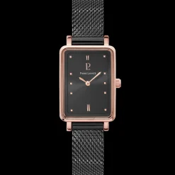 Montre Femme ARIANE Doré-rose Cadran Gris Bracelet Acier milanais Gris 12 MM