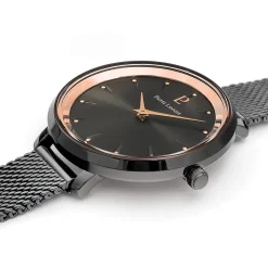 Montre Femme ASTEROIDE Cadran Gris Bracelet Acier Milanais Gris