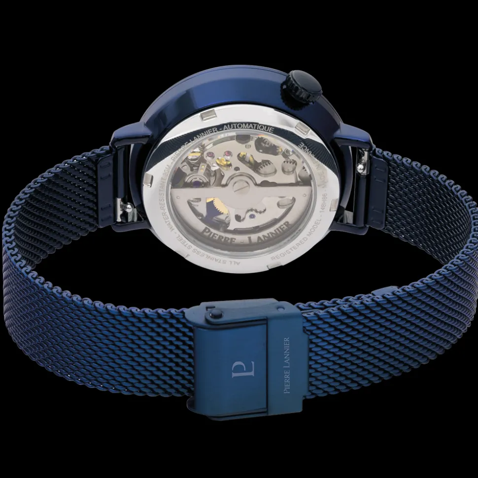 Montre Femme AUSTRALE Bleu Cadran Bleu Bracelet Acier milanais Bleu 14 MM