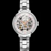Montre Femme AUTOMATIC Cadran Argenté Bracelet Acier Argenté